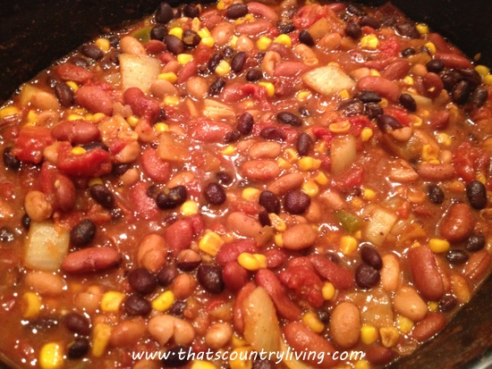 slow cooker chili 4
