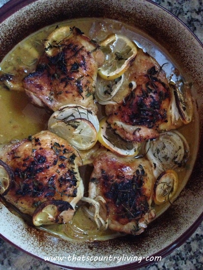 lemon rosemary chicken 1